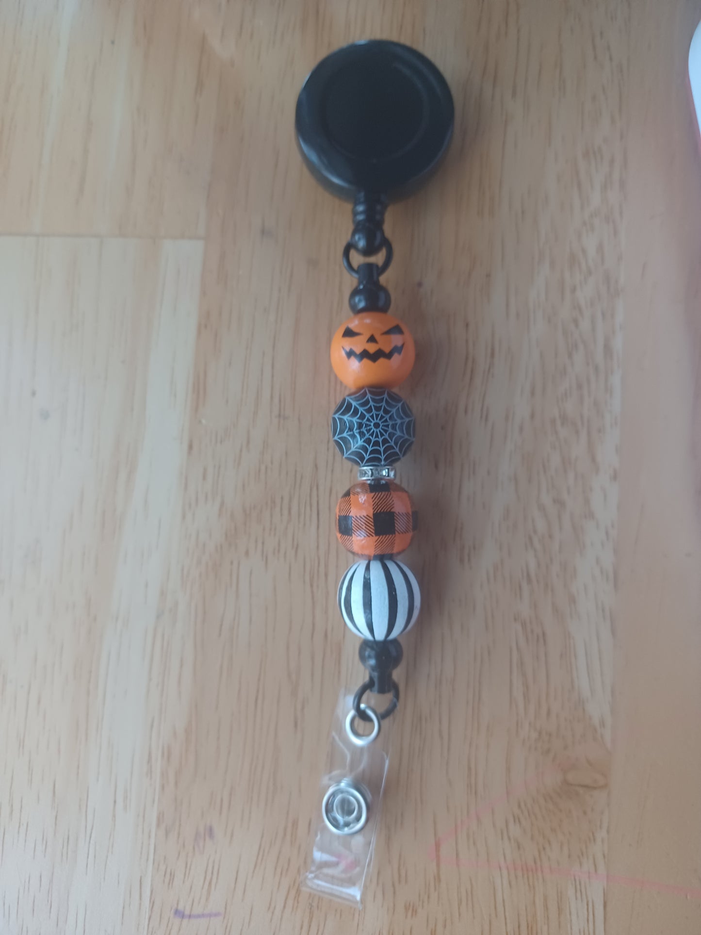 Pumpkin Badge Reel